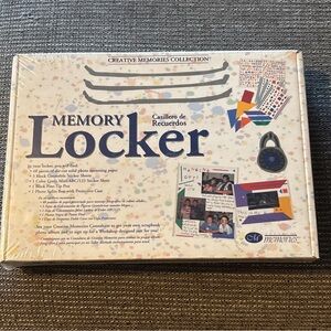 Creative memories memory locker new